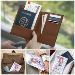 Live Your Best Travel Life - Travel Personalized Custom Passport Cover, Passport Holder - Holiday Vacation Gift, Gift For Adventure Travel Lovers -Pawfect House Sale 6768f0fc00b8b