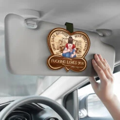 Take Care On The Road, My Heart - Couple Personalized Custom Car Visor Clip - Gift For Husband Wife, Anniversary 7 Take Care On The Road, My Heart - Couple Personalized Custom Car Visor Clip - Gift For Husband Wife, Anniversary -Pawfect House Sale 676924e1b7b99