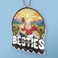 Life’s Better With A Bestie Like You - Bestie Personalized Custom Car Ornament - Acrylic Custom Shaped - Gift For Best Friends, BFF, Sisters -Pawfect House Sale 676a216d3b51f