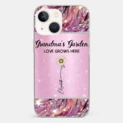 Grandma’s Love Doesn’t Grow Old, It Grows Deeper - Family Personalized Custom Faux Jewelry Effect Printed Clear Phone Case - Gift For Mom, Grandma -Pawfect House Sale 676bce3d584a6 78577425 d968 404e 8fbf 3477d05b47d6
