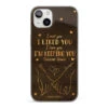 Loved You Then, Love You Still - Couple Personalized Custom Clear Phone Case - Gift For Husband Wife, Anniversary