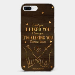 Loved You Then, Love You Still - Couple Personalized Custom Clear Phone Case - Gift For Husband Wife, Anniversary -Pawfect House Sale 676cd4c865954 63c2bb15 2571 4a04 84c1 4e6c60028aab