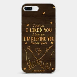 Loved You Then, Love You Still - Couple Personalized Custom Clear Phone Case - Gift For Husband Wife, Anniversary -Pawfect House Sale 676cd4c928b0a 40841720 0131 477f afcc 05f346b1adbb