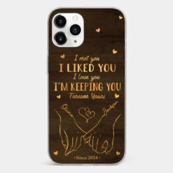 Loved You Then, Love You Still - Couple Personalized Custom Clear Phone Case - Gift For Husband Wife, Anniversary -Pawfect House Sale 676cd4cb6cbe8 d5181fae 5e37 448f 85de fa57fb474e11