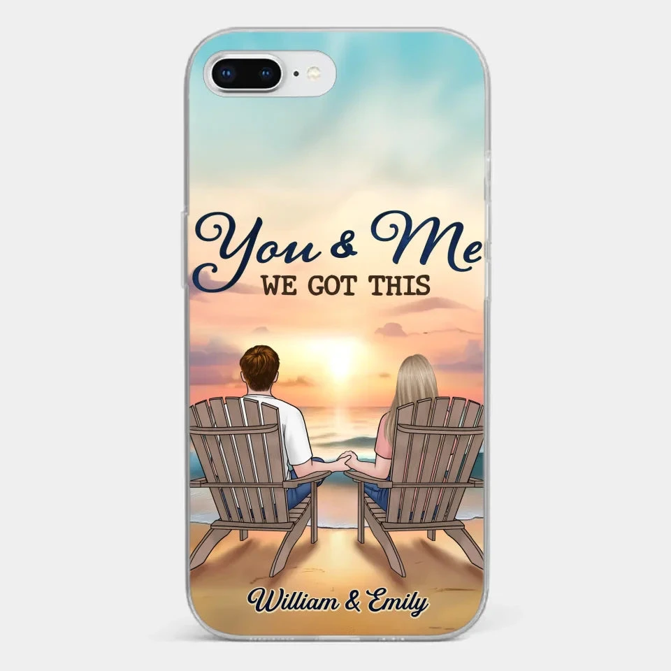When It’s You And Me, Nothing Else Matters - Couple Personalized Custom Clear Phone Case - Gift For Husband Wife, Anniversary 5 When It’s You And Me, Nothing Else Matters - Couple Personalized Custom Clear Phone Case - Gift For Husband Wife, Anniversary - Image 5