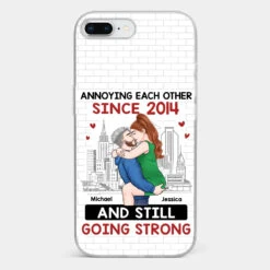 Destiny Made Us A Couple But Love Made Us Forever Together - Couple Personalized Custom Clear Phone Case - Gift For Husband Wife, Anniversary -Pawfect House Sale 676d290d2e9ca 9adbe03f ae31 49b5 934c a22b851405fd