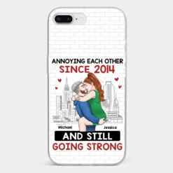 Destiny Made Us A Couple But Love Made Us Forever Together - Couple Personalized Custom Clear Phone Case - Gift For Husband Wife, Anniversary -Pawfect House Sale 676d290e67a4b fa05c51e 6207 4c0f 8217 10d6d9f9c114