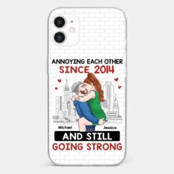 Destiny Made Us A Couple But Love Made Us Forever Together - Couple Personalized Custom Clear Phone Case - Gift For Husband Wife, Anniversary -Pawfect House Sale 676d2910bf3bb 64fac798 e5e8 429f 8eae 0dc907656022