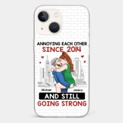 Destiny Made Us A Couple But Love Made Us Forever Together - Couple Personalized Custom Clear Phone Case - Gift For Husband Wife, Anniversary -Pawfect House Sale 676d291905281 b538d600 695e 4089 8b1a 069dd277c052