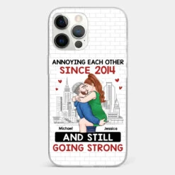 Destiny Made Us A Couple But Love Made Us Forever Together - Couple Personalized Custom Clear Phone Case - Gift For Husband Wife, Anniversary -Pawfect House Sale 676d291c7d6dd 32078ffe 48d8 434b b711 00f76fb83cd1