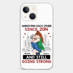 Destiny Made Us A Couple But Love Made Us Forever Together - Couple Personalized Custom Clear Phone Case - Gift For Husband Wife, Anniversary -Pawfect House Sale 676d291daec62 2174e038 7b7e 4b38 8e57 1550f2e4ad6e