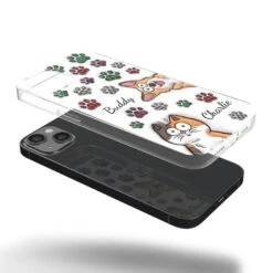 Life Would Be Ruff Without You - Dog & Cat Personalized Custom 3D Inflated Effect Printed Clear Phone Case - Gift For Pet Owners, Pet Lovers -Pawfect House Sale 676d2fdff0a21