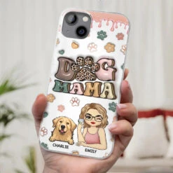 Dog Mom For Life - Dog & Cat Personalized Custom 3D Inflated Effect Printed Clear Phone Case - Gift For Pet Owners, Pet Lovers 10 Dog Mom For Life - Dog & Cat Personalized Custom 3D Inflated Effect Printed Clear Phone Case - Gift For Pet Owners, Pet Lovers -Pawfect House Sale 676d320153456