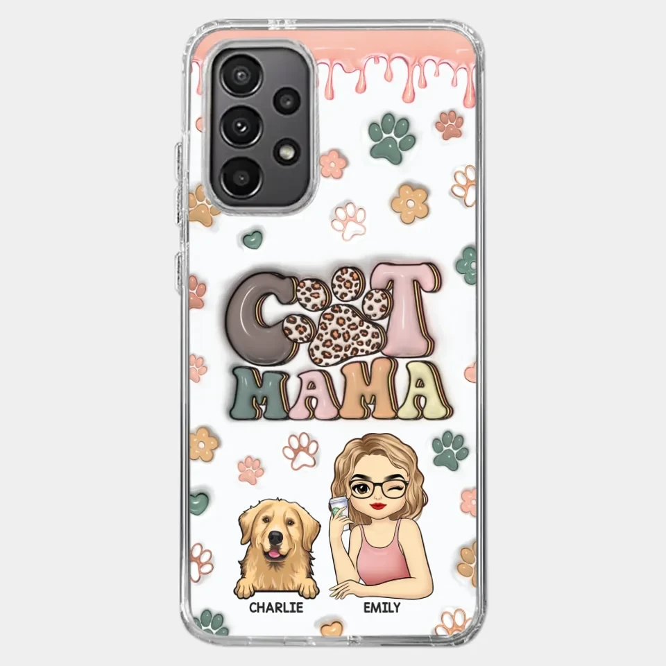 Dog Mom For Life - Dog & Cat Personalized Custom 3D Inflated Effect Printed Clear Phone Case - Gift For Pet Owners, Pet Lovers 8 Dog Mom For Life - Dog & Cat Personalized Custom 3D Inflated Effect Printed Clear Phone Case - Gift For Pet Owners, Pet Lovers - Image 8