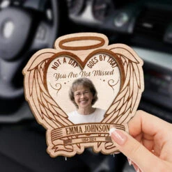 Custom Photo Not A Day Goes By That You Are Not Missed - Memorial Personalized Custom Car Visor Clip - Sympathy Gift For Family Members 6 Custom Photo Not A Day Goes By That You Are Not Missed - Memorial Personalized Custom Car Visor Clip - Sympathy Gift For Family Members -Pawfect House Sale 676e0830ae866