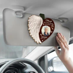 Custom Photo I Am Always With You - Memorial Personalized Custom Car Visor Clip - Sympathy Gift For Family Members -Pawfect House Sale 676e09603bc3e
