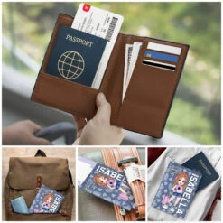 Always Say Yes To New Adventures - Travel Personalized Custom Passport Cover, Passport Holder - Holiday Vacation Gift, Gift For Adventure Travel Lovers -Pawfect House Sale 676e5c4155ba0