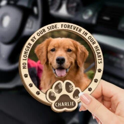 Custom Photo You Were My Favorite Hello And My Hardest Goodbye - Memorial Personalized Custom Car Visor Clip - Sympathy Gift For Pet Owners, Pet Lovers -Pawfect House Sale 676e614cd39a8