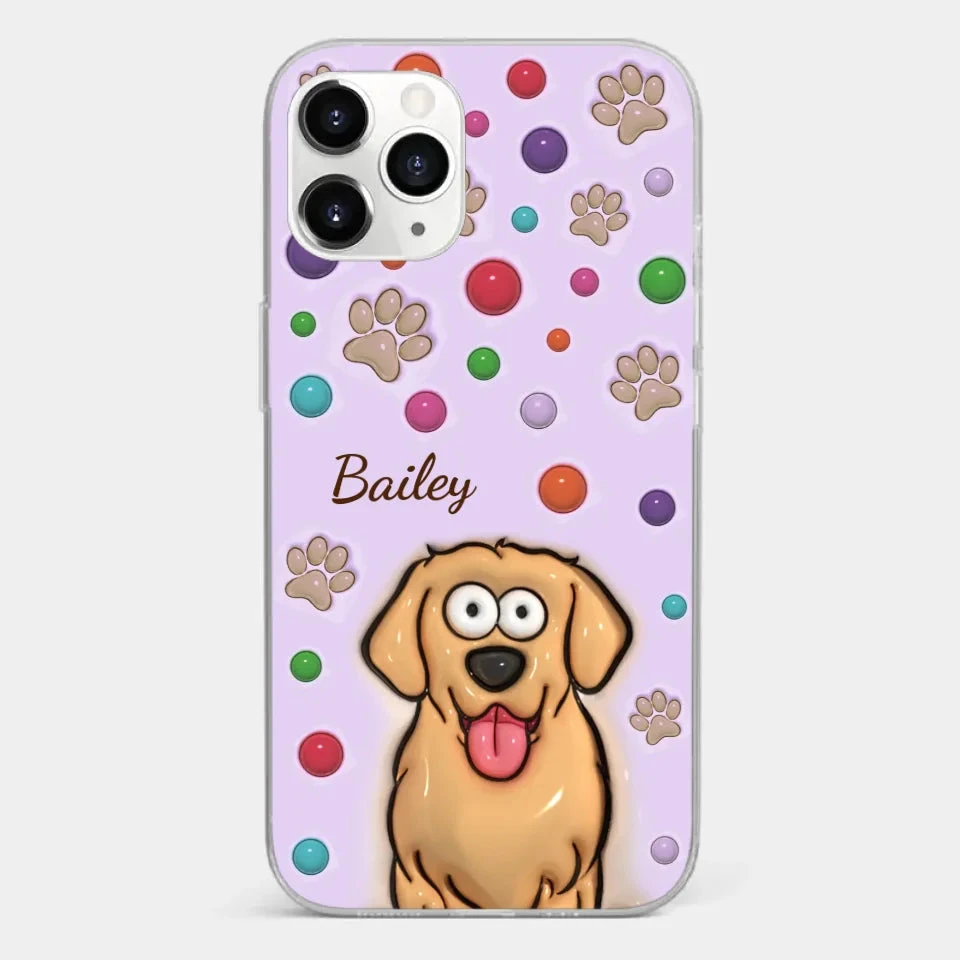The Best Therapist Has Fur And Four Legs - Dog & Cat Personalized Custom 3D Inflated Effect Printed Clear Phone Case - Gift For Pet Owners, Pet Lovers 7 The Best Therapist Has Fur And Four Legs - Dog & Cat Personalized Custom 3D Inflated Effect Printed Clear Phone Case - Gift For Pet Owners, Pet Lovers - Image 7