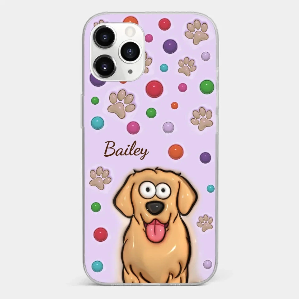 The Best Therapist Has Fur And Four Legs - Dog & Cat Personalized Custom 3D Inflated Effect Printed Clear Phone Case - Gift For Pet Owners, Pet Lovers 8 The Best Therapist Has Fur And Four Legs - Dog & Cat Personalized Custom 3D Inflated Effect Printed Clear Phone Case - Gift For Pet Owners, Pet Lovers - Image 8