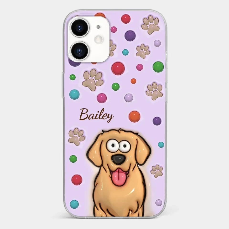 The Best Therapist Has Fur And Four Legs - Dog & Cat Personalized Custom 3D Inflated Effect Printed Clear Phone Case - Gift For Pet Owners, Pet Lovers 9 The Best Therapist Has Fur And Four Legs - Dog & Cat Personalized Custom 3D Inflated Effect Printed Clear Phone Case - Gift For Pet Owners, Pet Lovers - Image 9