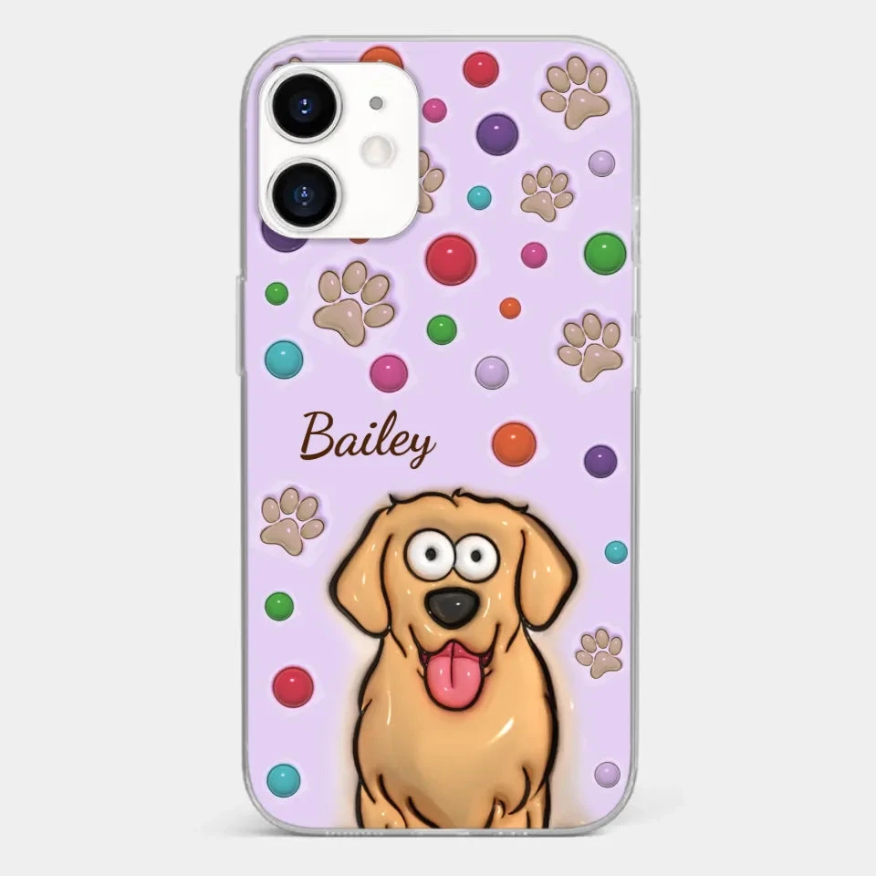 The Best Therapist Has Fur And Four Legs - Dog & Cat Personalized Custom 3D Inflated Effect Printed Clear Phone Case - Gift For Pet Owners, Pet Lovers 10 The Best Therapist Has Fur And Four Legs - Dog & Cat Personalized Custom 3D Inflated Effect Printed Clear Phone Case - Gift For Pet Owners, Pet Lovers - Image 10