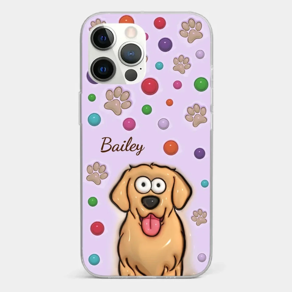 The Best Therapist Has Fur And Four Legs - Dog & Cat Personalized Custom 3D Inflated Effect Printed Clear Phone Case - Gift For Pet Owners, Pet Lovers 11 The Best Therapist Has Fur And Four Legs - Dog & Cat Personalized Custom 3D Inflated Effect Printed Clear Phone Case - Gift For Pet Owners, Pet Lovers - Image 11
