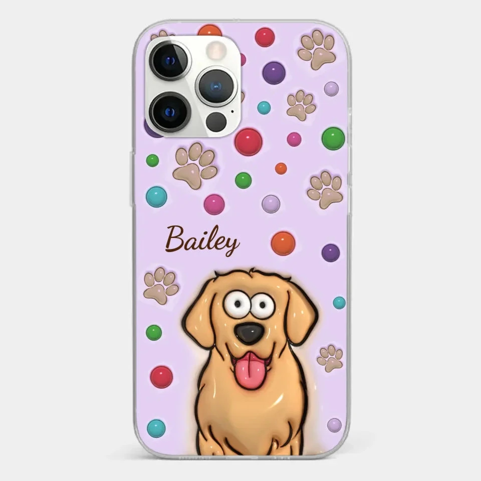 The Best Therapist Has Fur And Four Legs - Dog & Cat Personalized Custom 3D Inflated Effect Printed Clear Phone Case - Gift For Pet Owners, Pet Lovers 12 The Best Therapist Has Fur And Four Legs - Dog & Cat Personalized Custom 3D Inflated Effect Printed Clear Phone Case - Gift For Pet Owners, Pet Lovers - Image 12