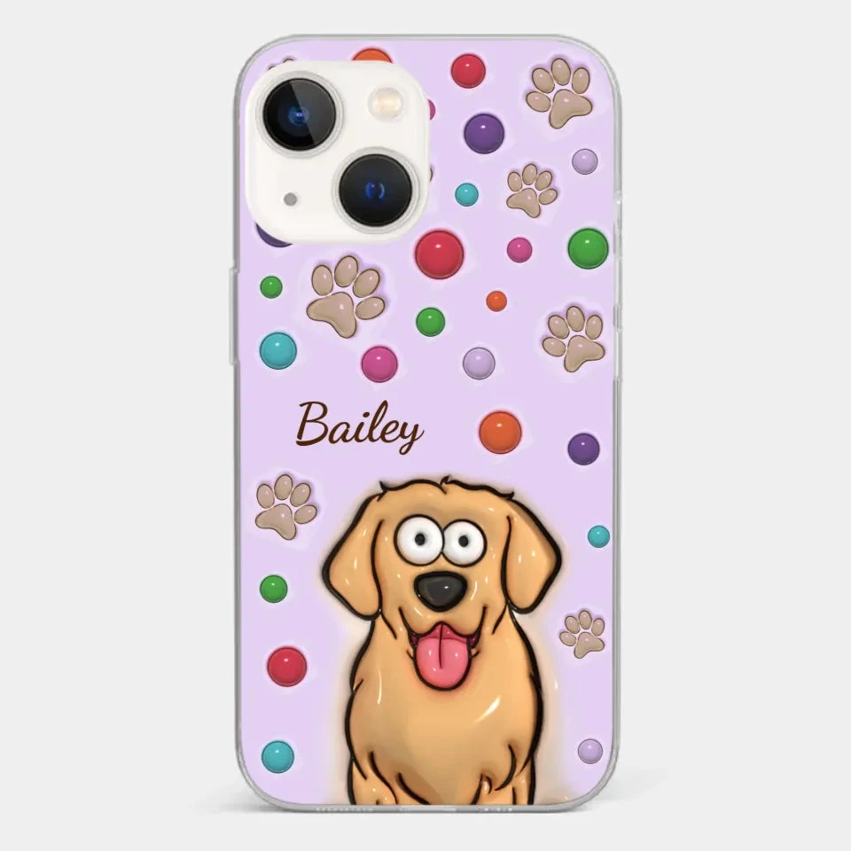The Best Therapist Has Fur And Four Legs - Dog & Cat Personalized Custom 3D Inflated Effect Printed Clear Phone Case - Gift For Pet Owners, Pet Lovers 13 The Best Therapist Has Fur And Four Legs - Dog & Cat Personalized Custom 3D Inflated Effect Printed Clear Phone Case - Gift For Pet Owners, Pet Lovers - Image 13