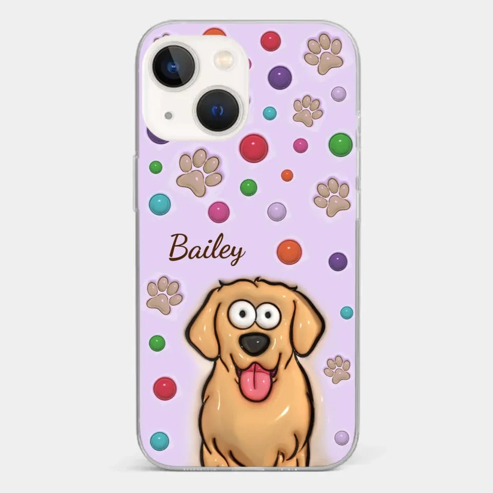 The Best Therapist Has Fur And Four Legs - Dog & Cat Personalized Custom 3D Inflated Effect Printed Clear Phone Case - Gift For Pet Owners, Pet Lovers 14 The Best Therapist Has Fur And Four Legs - Dog & Cat Personalized Custom 3D Inflated Effect Printed Clear Phone Case - Gift For Pet Owners, Pet Lovers - Image 14