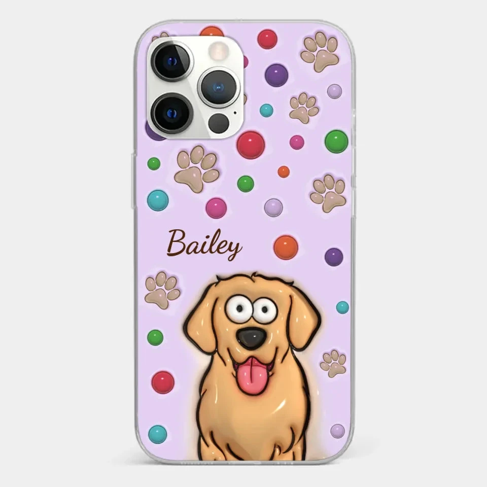 The Best Therapist Has Fur And Four Legs - Dog & Cat Personalized Custom 3D Inflated Effect Printed Clear Phone Case - Gift For Pet Owners, Pet Lovers 16 The Best Therapist Has Fur And Four Legs - Dog & Cat Personalized Custom 3D Inflated Effect Printed Clear Phone Case - Gift For Pet Owners, Pet Lovers - Image 16