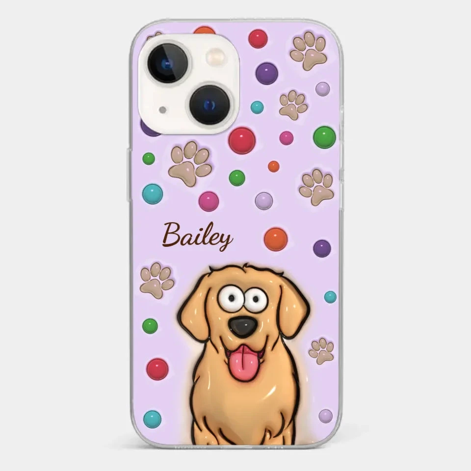 The Best Therapist Has Fur And Four Legs - Dog & Cat Personalized Custom 3D Inflated Effect Printed Clear Phone Case - Gift For Pet Owners, Pet Lovers 17 The Best Therapist Has Fur And Four Legs - Dog & Cat Personalized Custom 3D Inflated Effect Printed Clear Phone Case - Gift For Pet Owners, Pet Lovers - Image 17