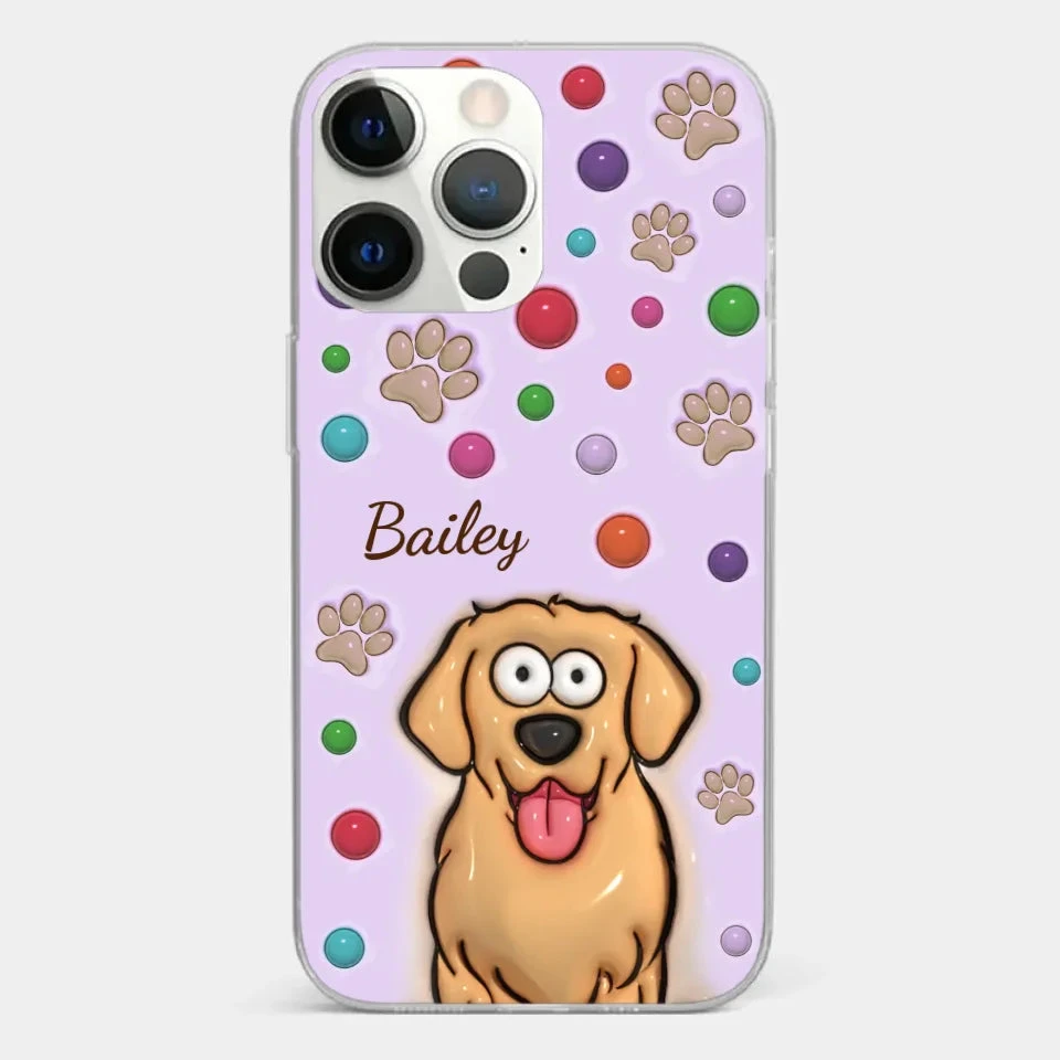 The Best Therapist Has Fur And Four Legs - Dog & Cat Personalized Custom 3D Inflated Effect Printed Clear Phone Case - Gift For Pet Owners, Pet Lovers 19 The Best Therapist Has Fur And Four Legs - Dog & Cat Personalized Custom 3D Inflated Effect Printed Clear Phone Case - Gift For Pet Owners, Pet Lovers - Image 19