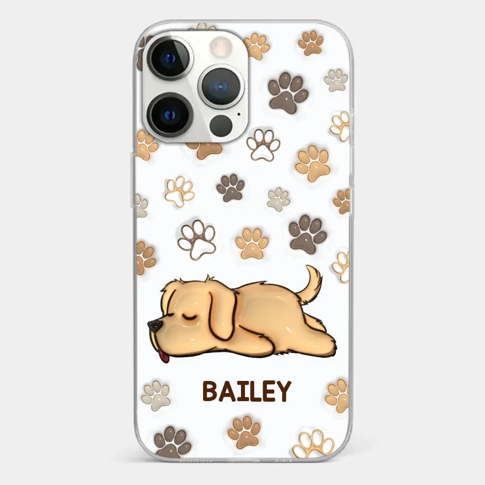 Pets Leave Paw Prints On Our Hearts - Dog & Cat Personalized Custom 3D Inflated Effect Printed Clear Phone Case - Gift For Pet Owners, Pet Lovers 20 Pets Leave Paw Prints On Our Hearts - Dog & Cat Personalized Custom 3D Inflated Effect Printed Clear Phone Case - Gift For Pet Owners, Pet Lovers - Image 20
