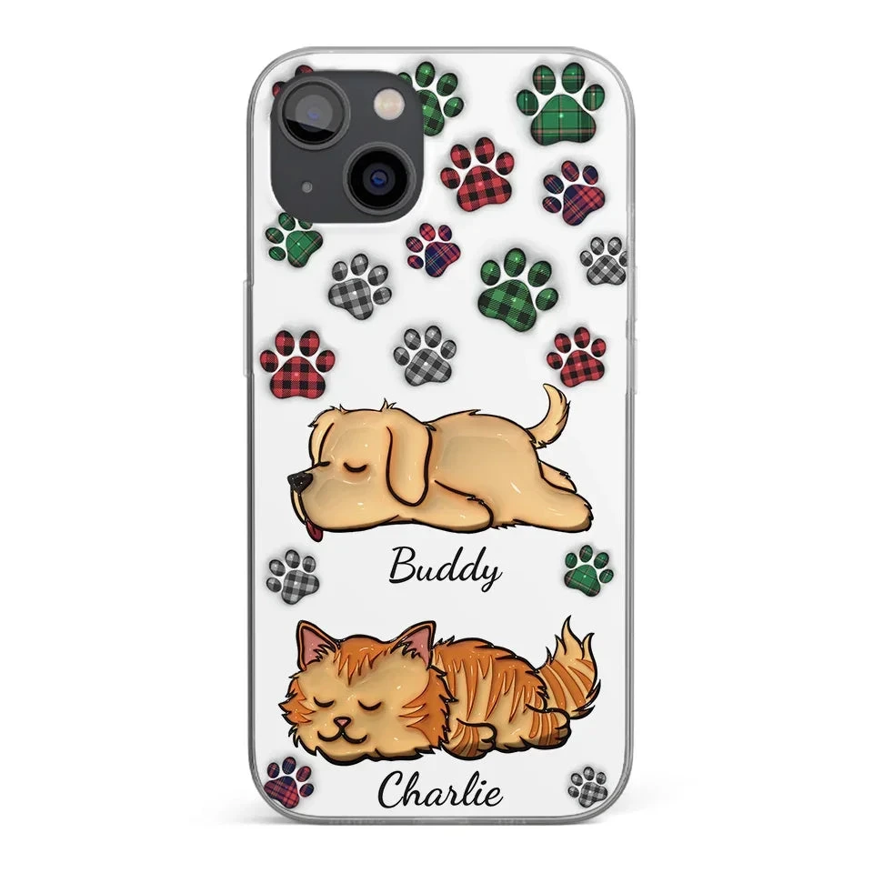 Pets Are Not Just Animals, They Are Family - Dog & Cat Personalized Custom 3D Inflated Effect Printed Clear Phone Case - Gift For Pet Owners, Pet Lovers 1 Pets Are Not Just Animals, They Are Family - Dog & Cat Personalized Custom 3D Inflated Effect Printed Clear Phone Case - Gift For Pet Owners, Pet Lovers