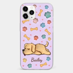 My Pets Are My Happy Place - Dog & Cat Personalized Custom 3D Inflated Effect Printed Clear Phone Case - Gift For Pet Owners, Pet Lovers -Pawfect House Sale 676e7c58945b6 b06833ec 4144 4e68 813d 93e830645a8e