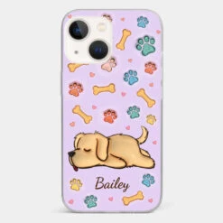 My Pets Are My Happy Place - Dog & Cat Personalized Custom 3D Inflated Effect Printed Clear Phone Case - Gift For Pet Owners, Pet Lovers -Pawfect House Sale 676e7c5f72c38 327ee606 3e02 48f9 8a68 e54e7390ca92