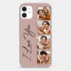 Custom Photo I Love You So Much - Couple Personalized Custom Clear Phone Case - Gift For Husband Wife, Anniversary