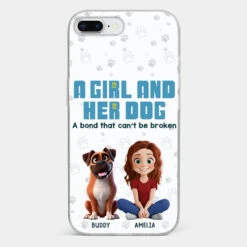 A Girl And Her Dogs - Dog Personalized Custom Clear Phone Case - Gift For Pet Owners, Pet Lovers -Pawfect House Sale 677b4f4f8b6df 62f5fcf0 fb4e 48c8 a6ce a888c40f9eaa