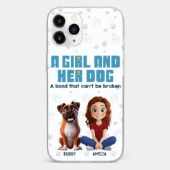 A Girl And Her Dogs - Dog Personalized Custom Clear Phone Case - Gift For Pet Owners, Pet Lovers -Pawfect House Sale 677b4f557536c cd5ac1dd 0666 4955 9101 97c5ffb4adfe