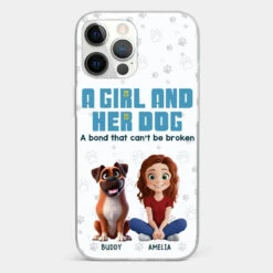 A Girl And Her Dogs - Dog Personalized Custom Clear Phone Case - Gift For Pet Owners, Pet Lovers -Pawfect House Sale 677b4f5a7186a d2f89c6e 9a7a 4021 a1fd 36243198aa29
