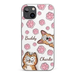 Furry Friends Are The Ultimate Healers - Dog & Cat Personalized Custom 3D Inflated Effect Printed Clear Phone Case - Gift For Pet Owners, Pet Lovers