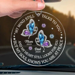 My Heart Still Looks For You - Memorial Personalized Custom Car Ornament - Acrylic Custom Shaped - Sympathy Gift For Family Members -Pawfect House Sale 677b60ed58fc2