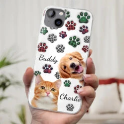 Custom Photo My Best Friend Has Four Paws - Dog & Cat Personalized Custom 3D Inflated Effect Printed Clear Phone Case - Gift For Pet Owners, Pet Lovers 8 Custom Photo My Best Friend Has Four Paws - Dog & Cat Personalized Custom 3D Inflated Effect Printed Clear Phone Case - Gift For Pet Owners, Pet Lovers -Pawfect House Sale 677b673b9f6c6