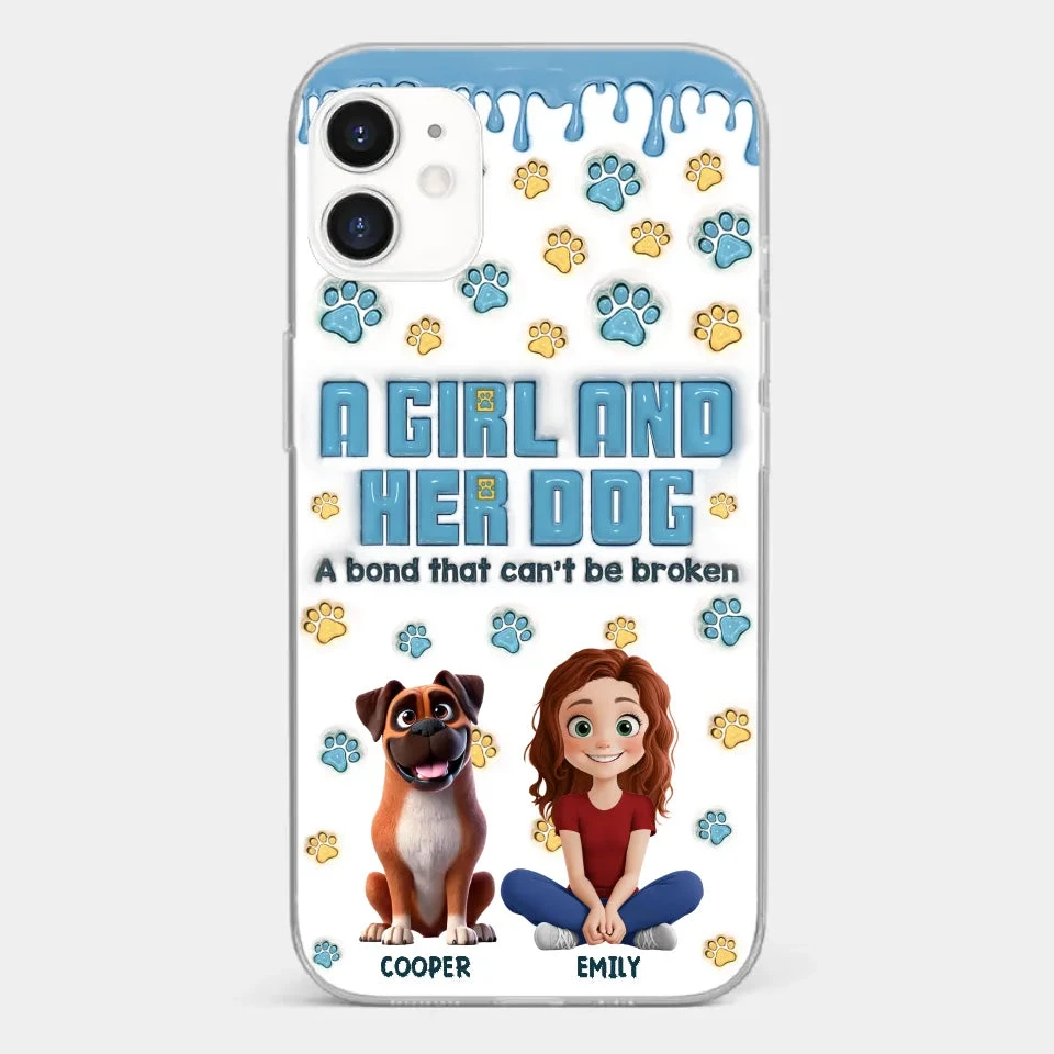 A Bond That Can't Be Broken - Dog Personalized Custom 3D Inflated Effect Printed Clear Phone Case - Gift For Pet Owners, Pet Lovers 6 A Bond That Can't Be Broken - Dog Personalized Custom 3D Inflated Effect Printed Clear Phone Case - Gift For Pet Owners, Pet Lovers - Image 6