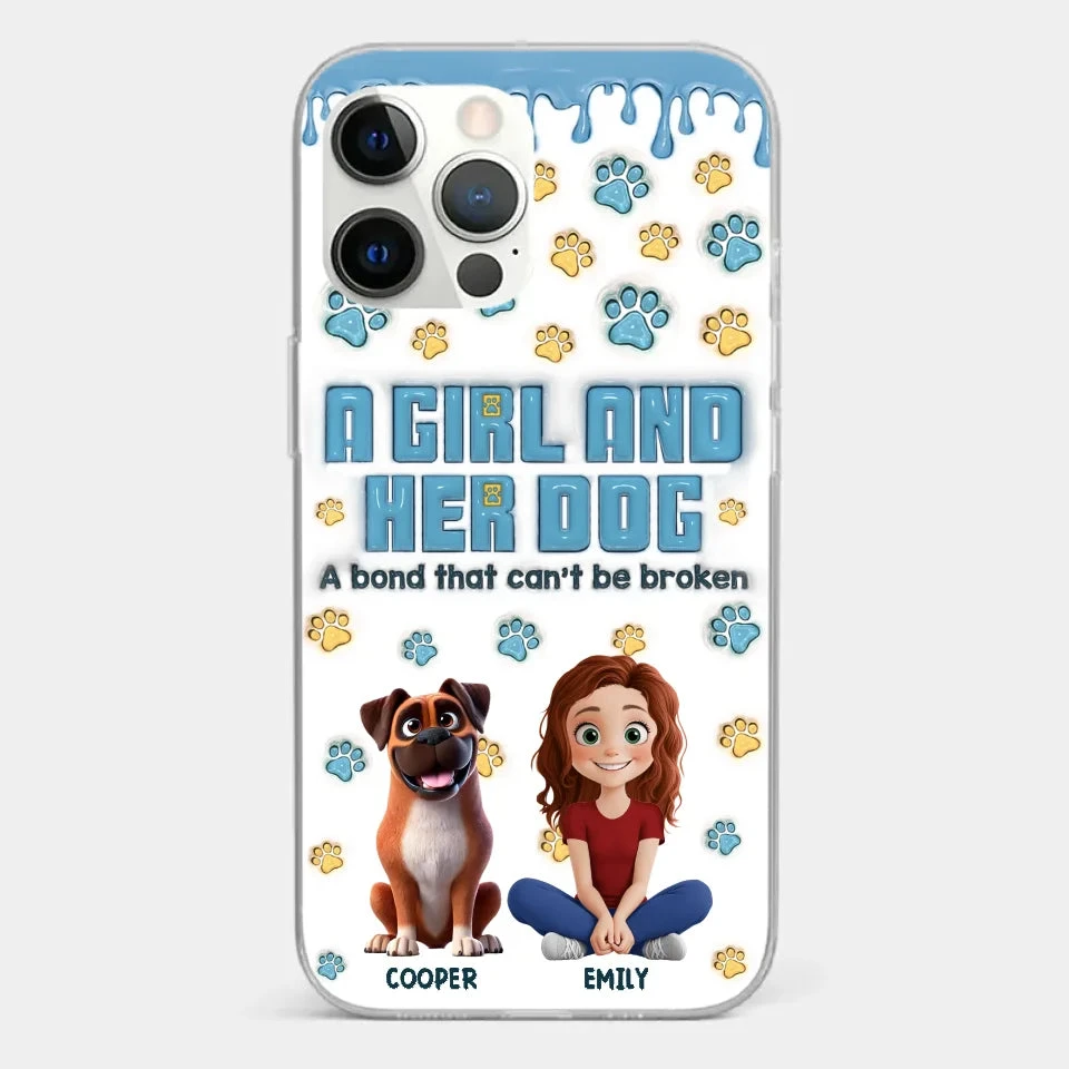 A Bond That Can't Be Broken - Dog Personalized Custom 3D Inflated Effect Printed Clear Phone Case - Gift For Pet Owners, Pet Lovers 11 A Bond That Can't Be Broken - Dog Personalized Custom 3D Inflated Effect Printed Clear Phone Case - Gift For Pet Owners, Pet Lovers - Image 11