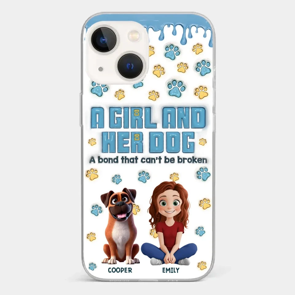 A Bond That Can't Be Broken - Dog Personalized Custom 3D Inflated Effect Printed Clear Phone Case - Gift For Pet Owners, Pet Lovers 13 A Bond That Can't Be Broken - Dog Personalized Custom 3D Inflated Effect Printed Clear Phone Case - Gift For Pet Owners, Pet Lovers - Image 13