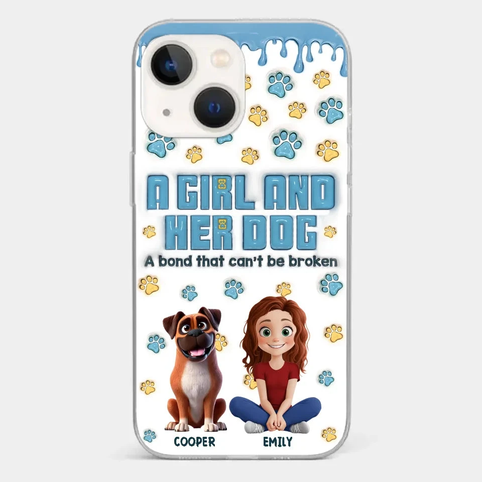 A Bond That Can't Be Broken - Dog Personalized Custom 3D Inflated Effect Printed Clear Phone Case - Gift For Pet Owners, Pet Lovers 17 A Bond That Can't Be Broken - Dog Personalized Custom 3D Inflated Effect Printed Clear Phone Case - Gift For Pet Owners, Pet Lovers - Image 17