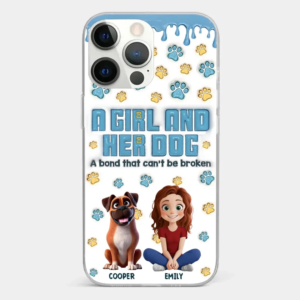 A Bond That Can't Be Broken - Dog Personalized Custom 3D Inflated Effect Printed Clear Phone Case - Gift For Pet Owners, Pet Lovers 19 A Bond That Can't Be Broken - Dog Personalized Custom 3D Inflated Effect Printed Clear Phone Case - Gift For Pet Owners, Pet Lovers - Image 19