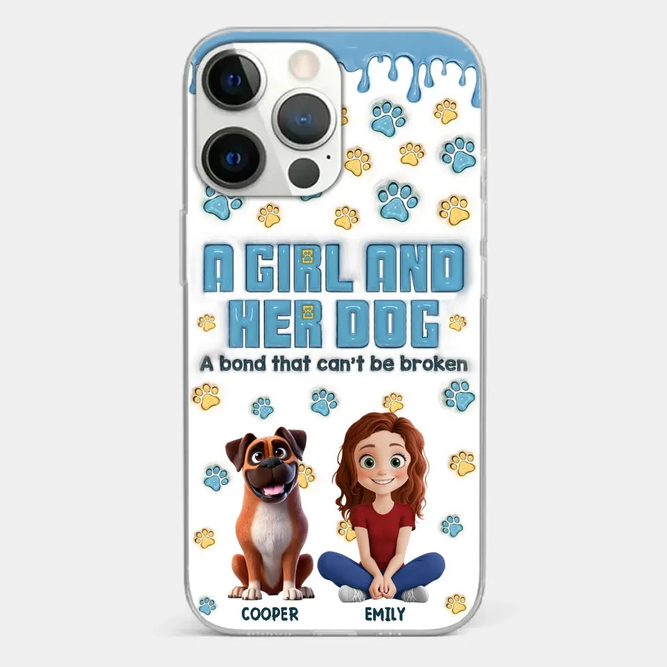 A Bond That Can't Be Broken - Dog Personalized Custom 3D Inflated Effect Printed Clear Phone Case - Gift For Pet Owners, Pet Lovers 20 A Bond That Can't Be Broken - Dog Personalized Custom 3D Inflated Effect Printed Clear Phone Case - Gift For Pet Owners, Pet Lovers - Image 20